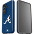 MLB Atlanta Braves - Solid Distressed Galaxy S24 Plus Impact Case